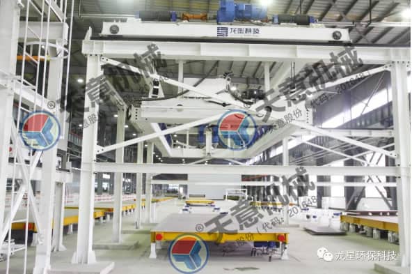 熱烈祝賀天意機(jī)械與龍星科技PC構(gòu)件生產(chǎn)線順利交接！